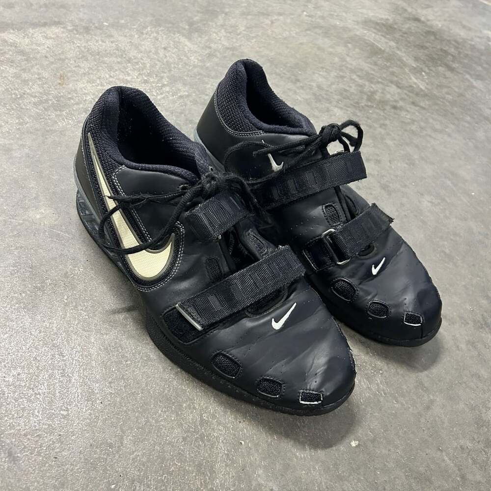 Nike Romaleos 2 Black Weightlifting Shoes Men's Size 13 476927-001